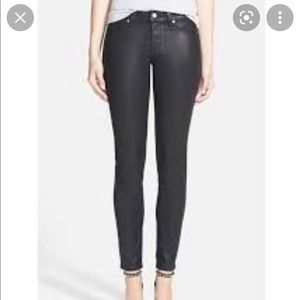 Paige verdugo coated skinny